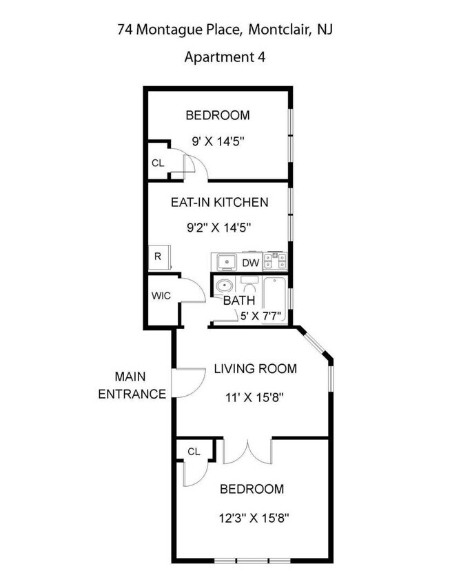 Foto del edificio - Walk to NYC Train/Restaurants, Pre-War Charm - Montclair