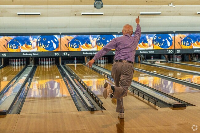Rockaway Lanes offers a fun and family-friendly atmosphere for both casual bowlers and league players.