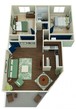 2 Bed 1 Bath 950