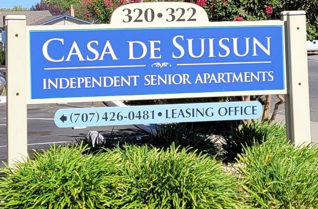 ¡Llámanos hoy! - Casa De Suisun Senior Apartments