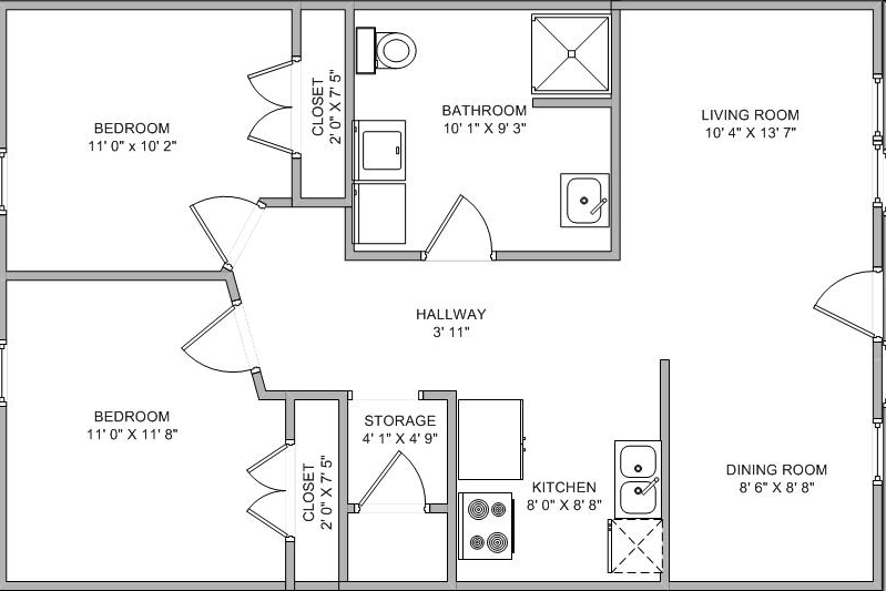 2HAB/1BA - Park Meadows