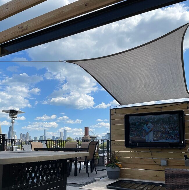 Private Rooftop Deck - 1120 W Armitage Ave