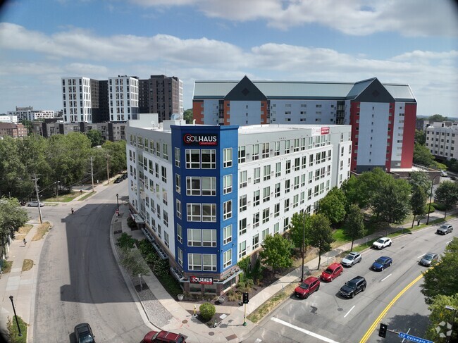 3D Exterior - Solhaus Apartments & Tower