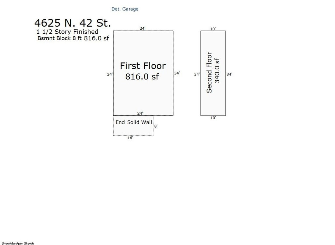 Building Photo - 3 bed 1 bath with a detached garage and la...