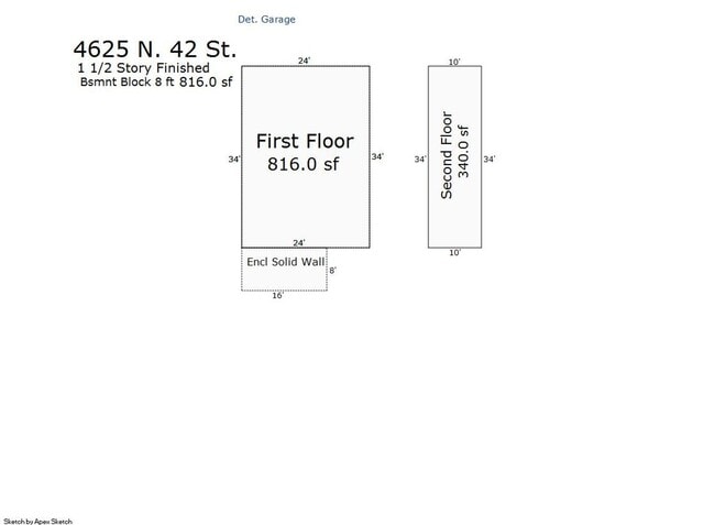 Photo - 3 bed 1 bath with a detached garage and la... House