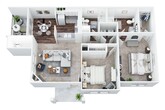 B-4 (2 bedroom 2 bath)