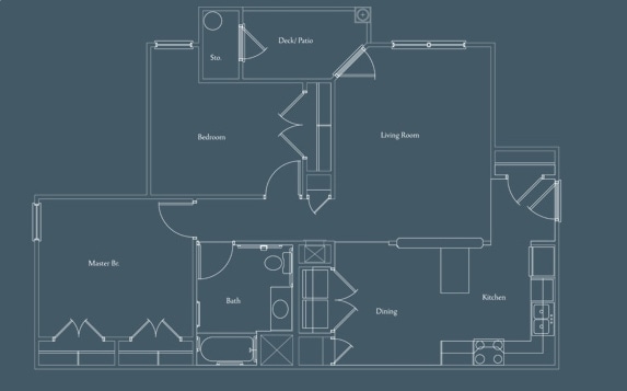 2BR/1BA - Sycamore Park Apartments