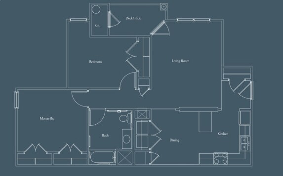 2HAB/1BA - Sycamore Park Apartments