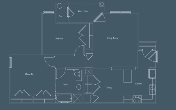 2BR/1BA - Sycamore Park