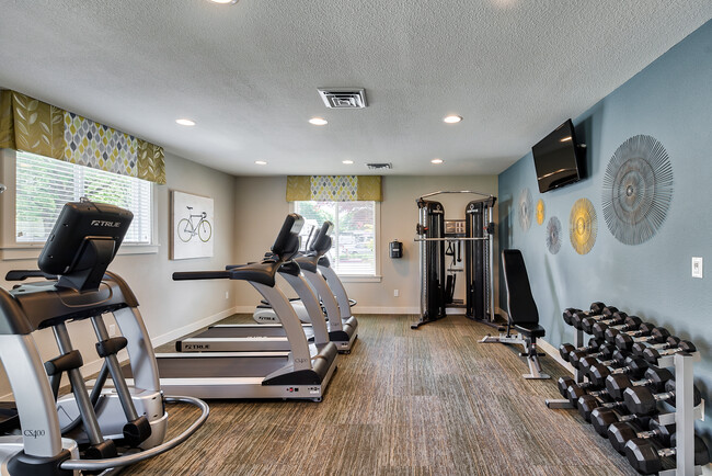 Fitness Center - The Monterey Apartments