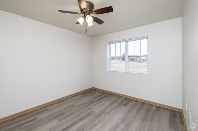 3BR, 2BA - Primary Bedroom - Meadowlark Eco Apartments