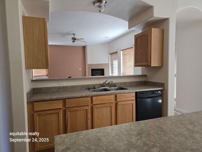 Sink and view to living room - 6216 Calle Vizcaya NW