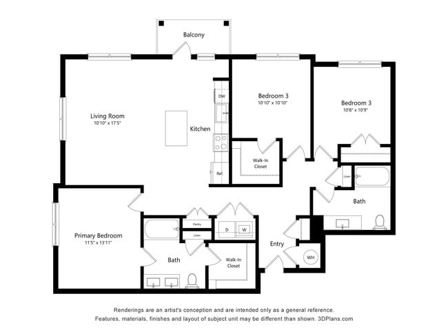 Interior Photo - Render Douglasville by Crescent Communities