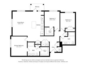 Interior Photo - Render Douglasville by Crescent Communities
