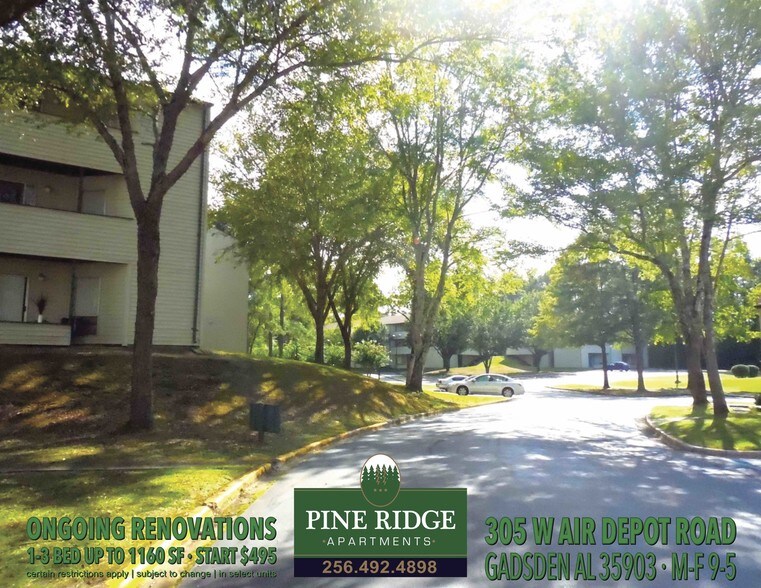 Pine Ridge Apartments Rentals Gadsden, AL