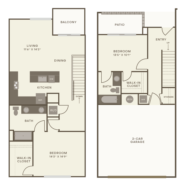 TheSonoranRow-Engrain-Plan B.png - Sonoran Row Townhomes