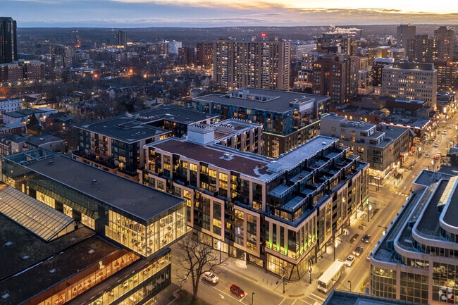 Vue aérienne - The Mills Residences