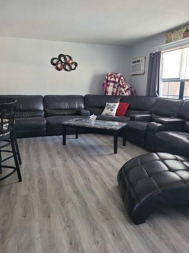 Unit 3 Living Room - 8434 Silver Lake Road