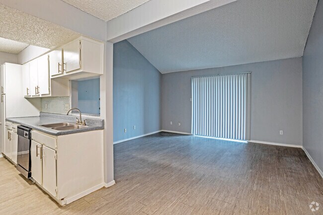 1BR, 1BT - The Peacock - 728SF - Sala de estar - The Social