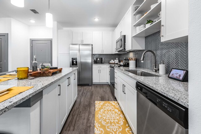 Kitchen Interior - The Addison Lake Bryan Apartments