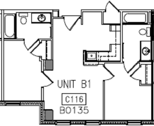 2BR/2BA - University Commons