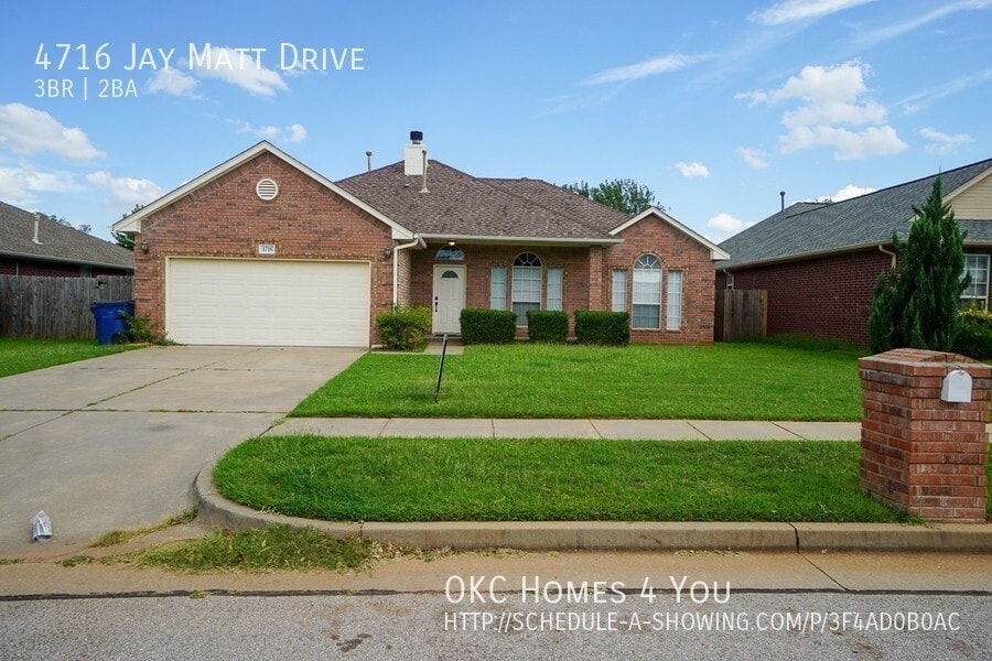 Must See Open Floor Plan in Yukon! House Rental in Yukon, OK