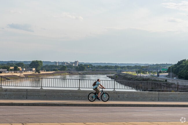 Residents can also utilize bike paths and bus routes to get around Mankato.