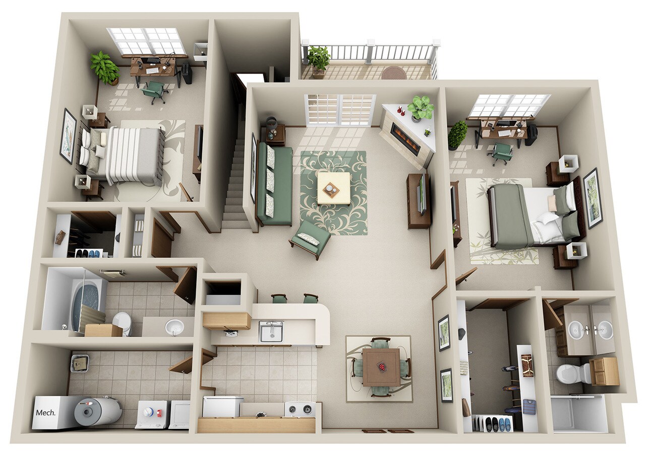Settler's Landing Apartments – B4WS (Walk-Up)