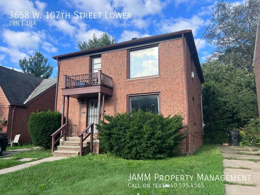 Primary Photo - West Cleveland Two-Family Brick Lower Unit