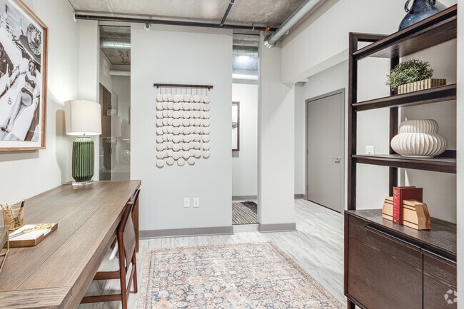 1BR, 1BA + Den - 870SF - Den - Nordhaus Apartment Homes