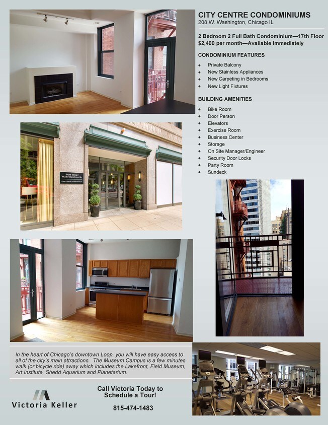 2BD 2BA Condo - 208 W Washington St