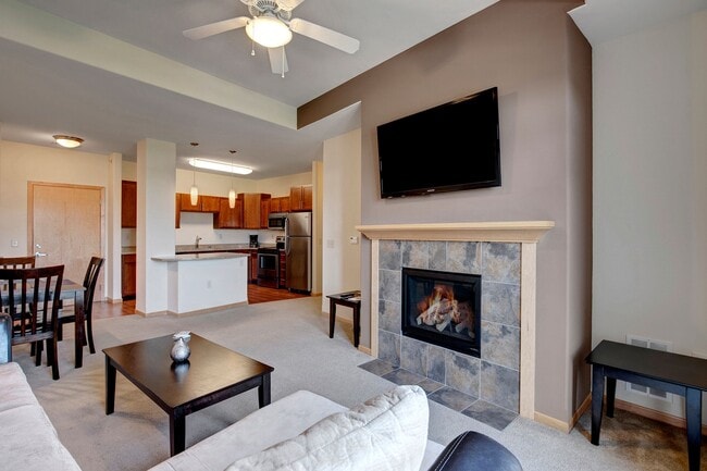 Van Buren Place Fireplace - Van Buren Place