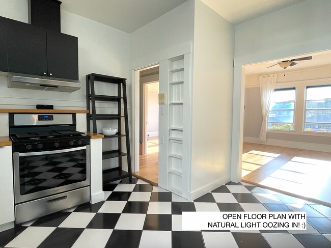 View from kitchen, enjoy the open floor plan and views - 19 Dearborn St