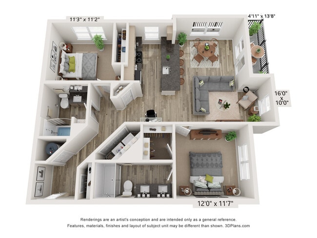 Interior Photo - The Station Apartments
