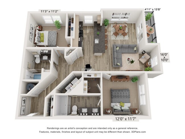 Interior Photo - The Station Apartments