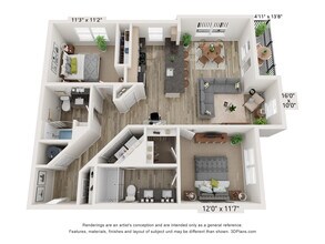 Interior Photo - The Station Apartments