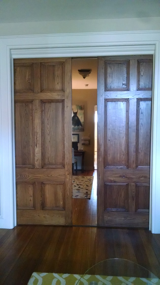 Pocket door - 1214 Allen Ave