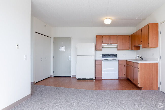 2BR, 2BA - Kitchen - Riverwalk Senior Residences