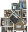 C1 - Three Bed/Two Bath