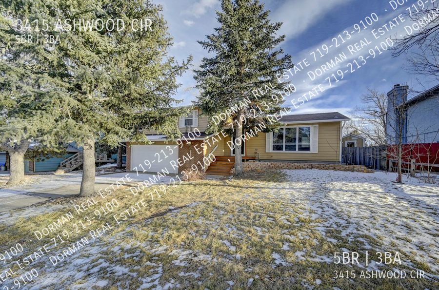 3415 Ashwood Cir, Colorado Springs, CO 80906 House Rental in Colorado