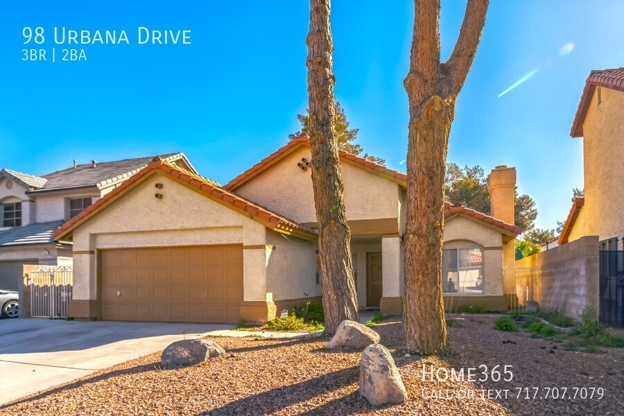 98 Urbana Dr, Henderson, NV 89074 House Rental in Henderson, NV