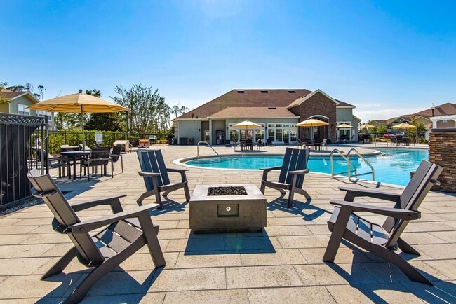 Fire Pit and Resort Style Pool - The Reserve at Northshore