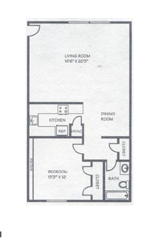 1BR/1BA - Harmony Oaks Apartments