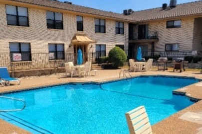 Pool Area - Westwood Villa Apartments