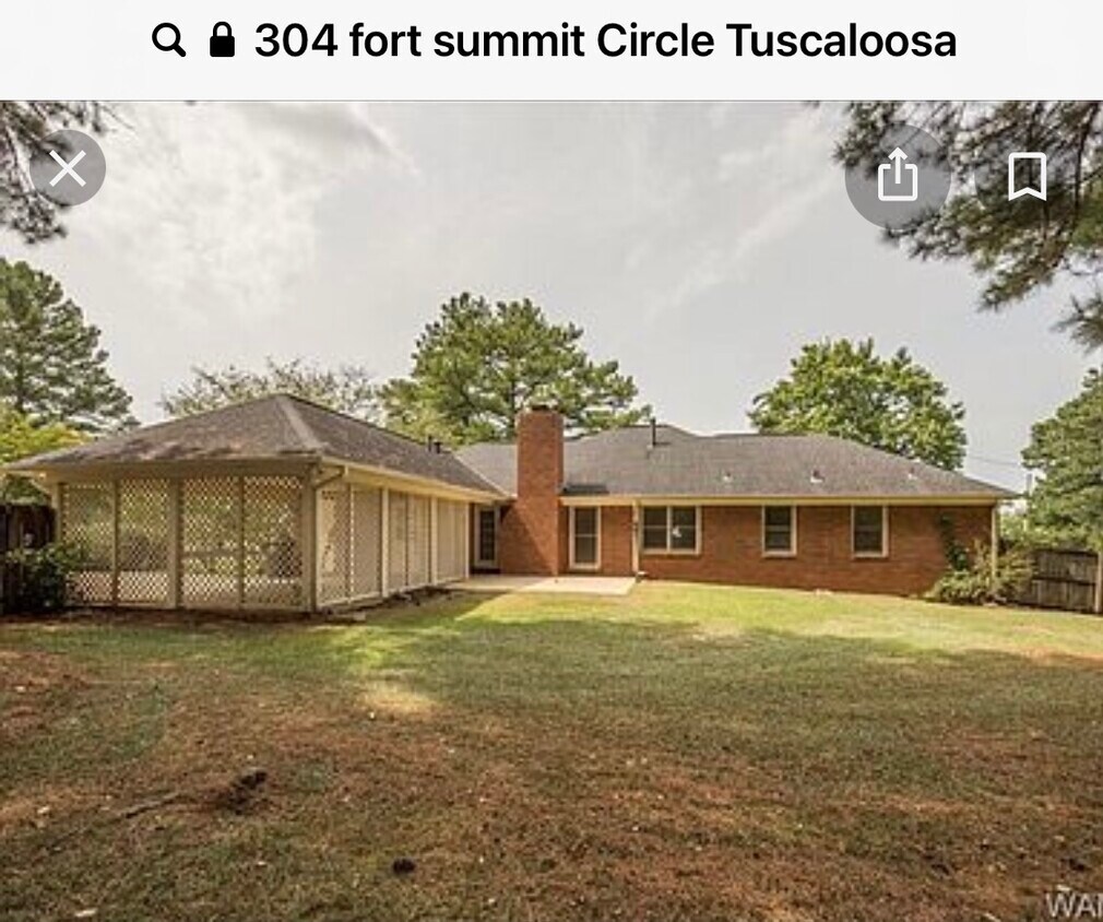 304 Fort Sumter Cir, Tuscaloosa, AL 35406 House Rental in Tuscaloosa, AL