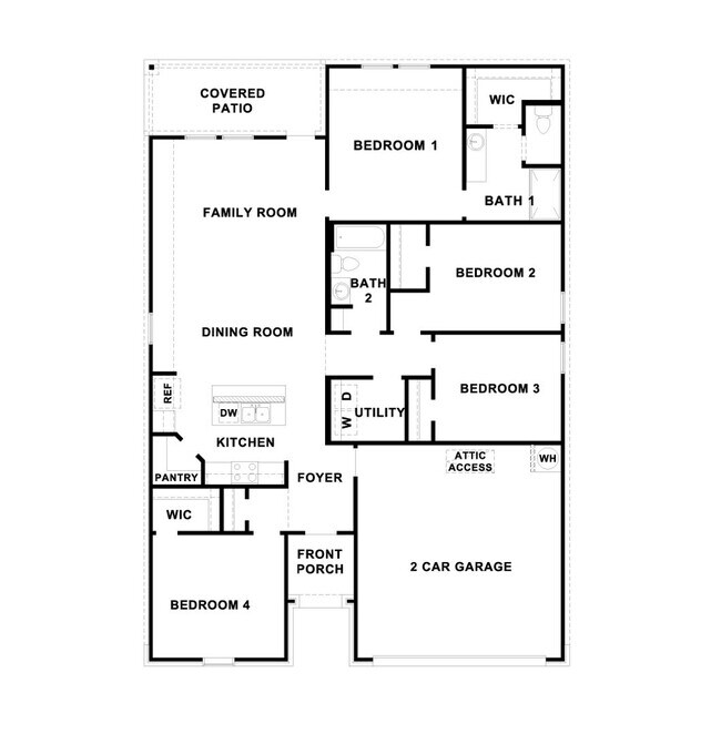 Foto del edificio - 4 BR/ 2BA - 1612 SF - Seguin in Arroyo Ranch!