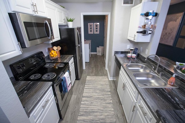 Equipped with all the appliances you need, our open kitchens will bring the chef out in anyone. - Retreat 138