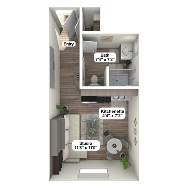 Interior Photo - Parkside Luxury Apartments