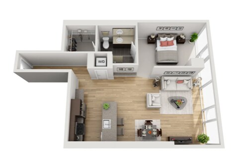 Photo - 439 N Wells St Apartments