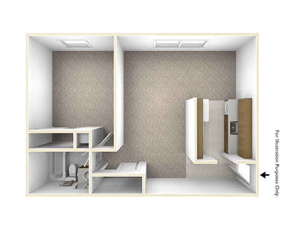 Floorplan - Tanglewood Apartments